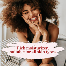 Better Shea Butter resealable pouch top demonstrating packaging convenience and freshness benefit