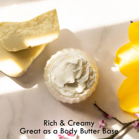 Better Shea Butter smooth texture close-up highlighting spreadable consistency