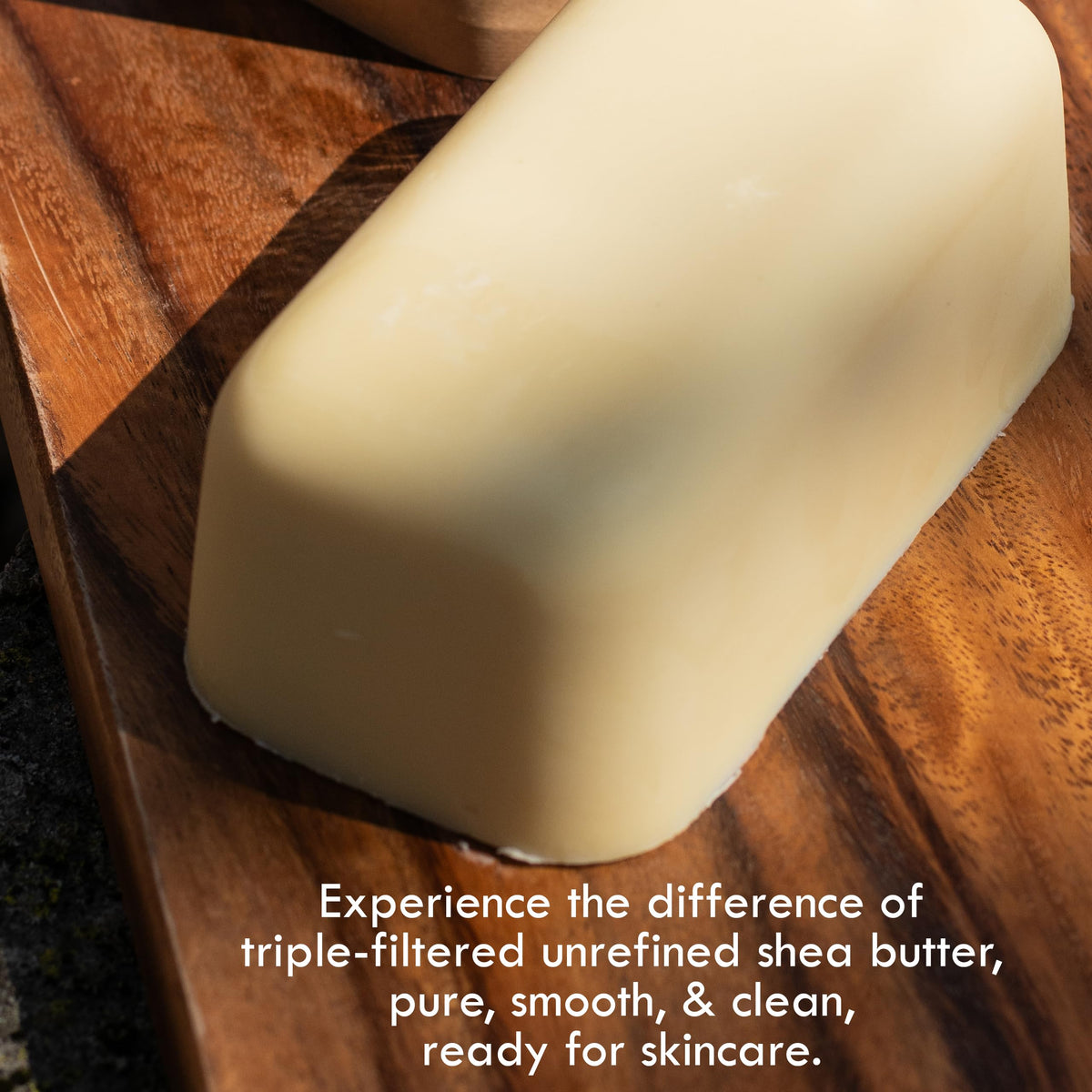 Better Shea Butter creamy texture close-up showing unrefined butter nutrient-rich feel