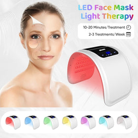 Beuwe mask staged in a home spa setting conveying relaxation and at-home care