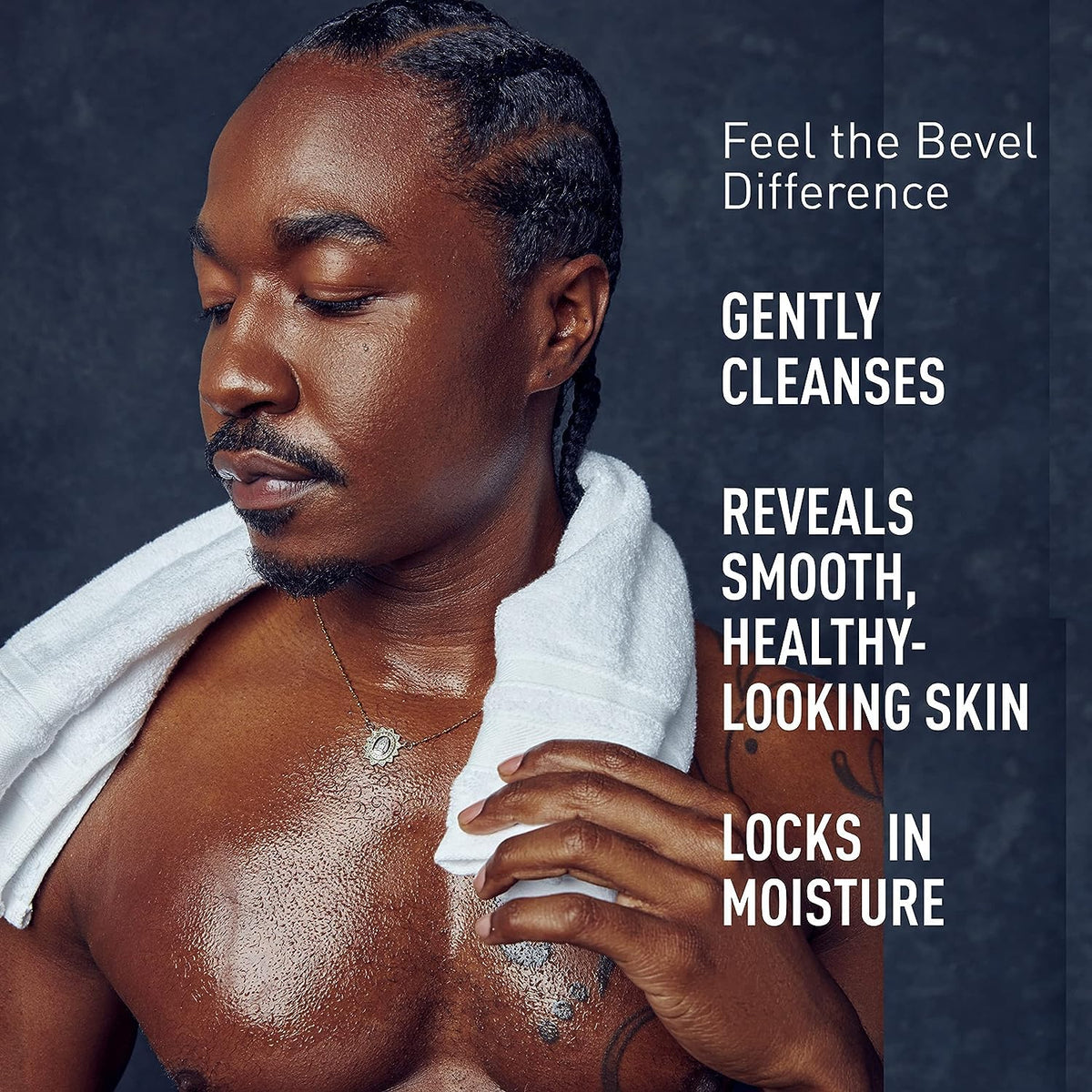 Bevel close-up pump detail highlighting easy dispensing and controlled product use