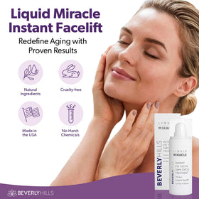 BEVERLY HILLS ingredient label detail showing peptide and veegum clarity