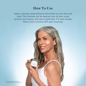 Beverly Hills MD cream applied on hand demonstrating easy absorption benefit