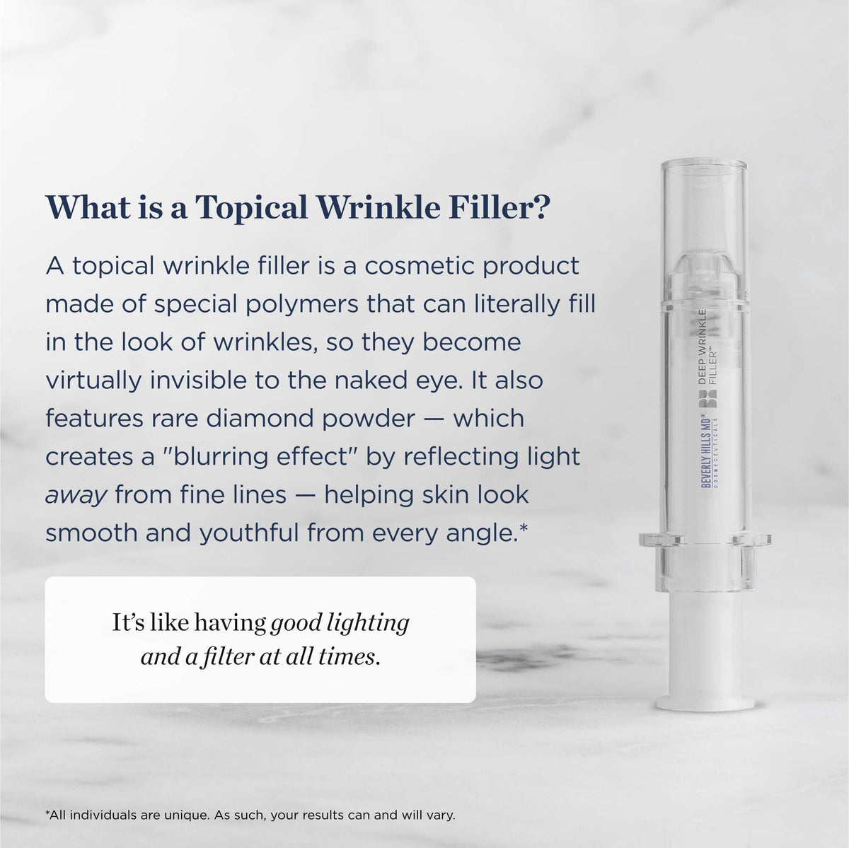 Beverly Hills MD applicator detail demonstrating precise targeted placement