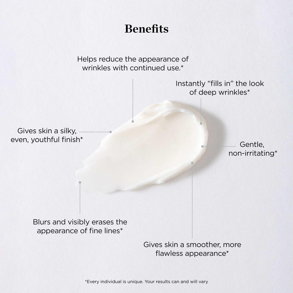 Beverly Hills MD creamy texture close-up with diamond dust for light diffusion