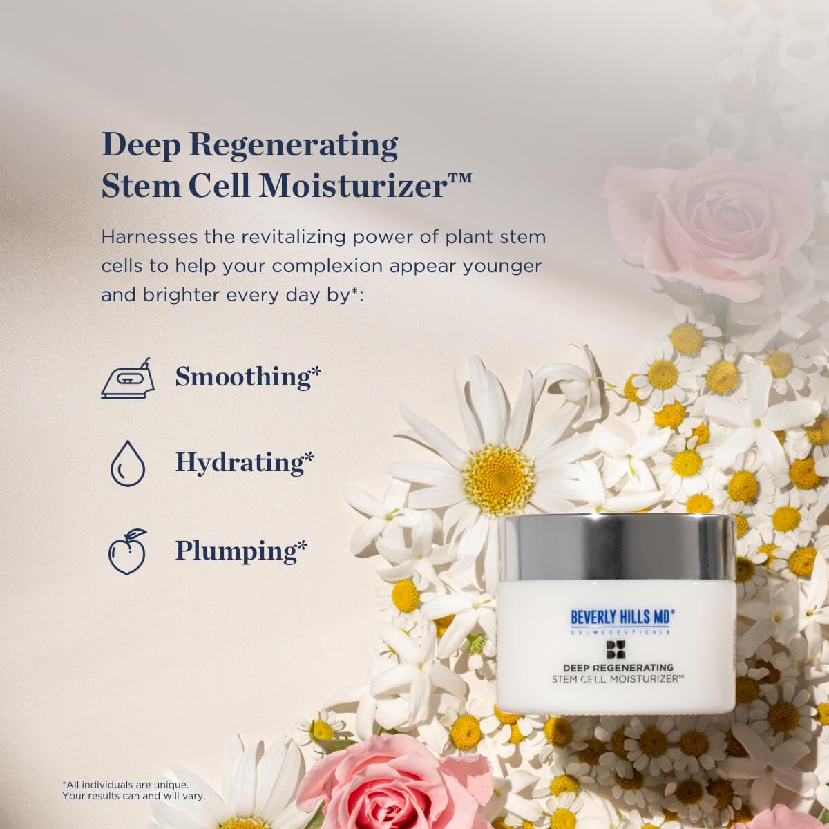 Beverly Hills MD open jar close-up showing cream texture and hydration benefit