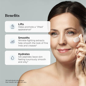 Beverly Hills MD open cream texture illustrating silky glide and hydration benefit