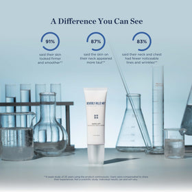 Beverly Hills MD silky serum texture illustrating lightweight spreadability