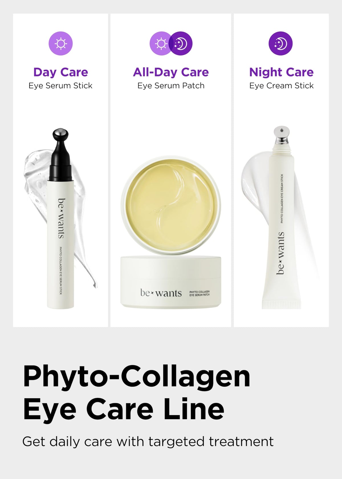 BE+WANTS product on bathroom shelf in lifestyle shot suggesting daily routine convenience