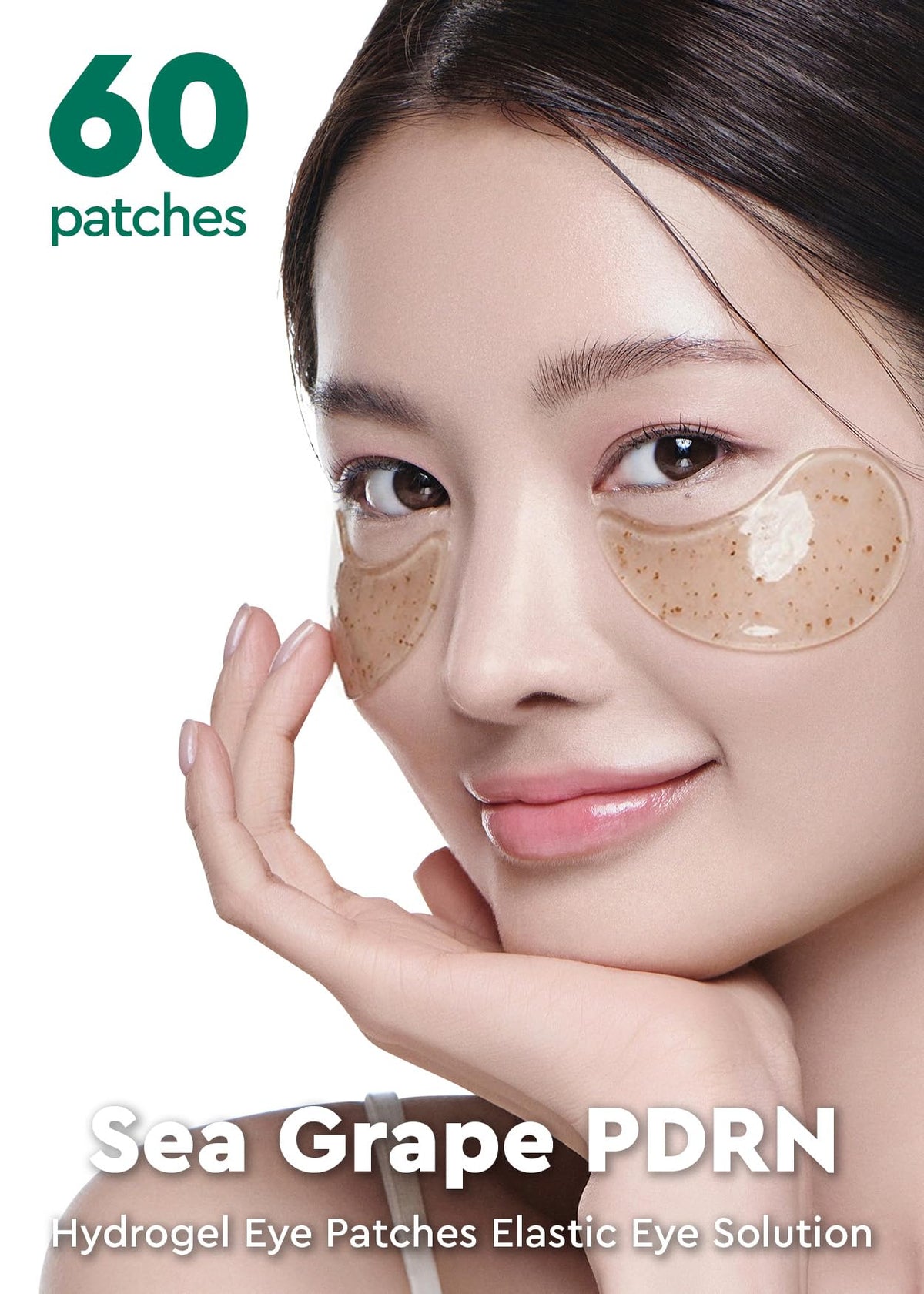 BE+WANTS close-up of hydrogel patch texture highlighting cooling adhesion