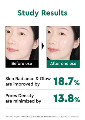 BE+WANTS peeled film detail showing lifted impurities and smoother texture