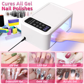 BEYEHO size comparison with a hand showing lamp scale for home or salon setups