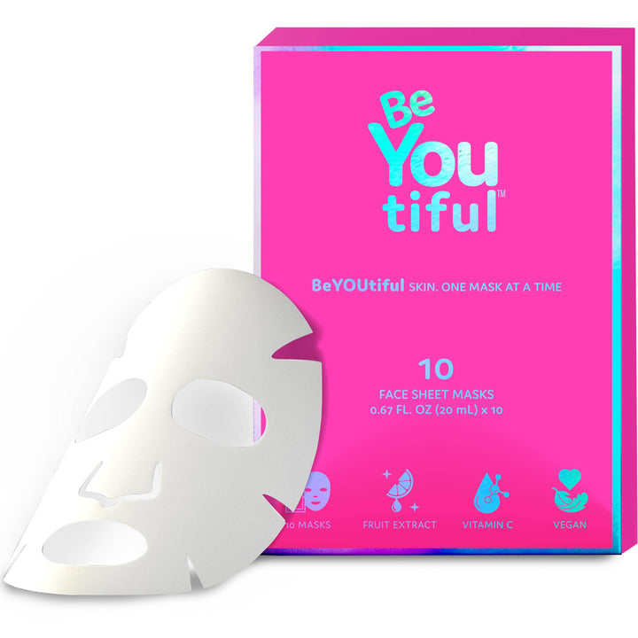 BeYoutiful gift box front view showing colorful packaging and ready-to-gift appeal