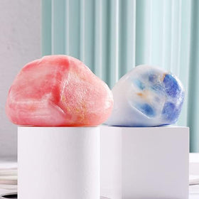 Bff Beauty Garden soaps in bathroom lifestyle setting, illustrating everyday decorative use
