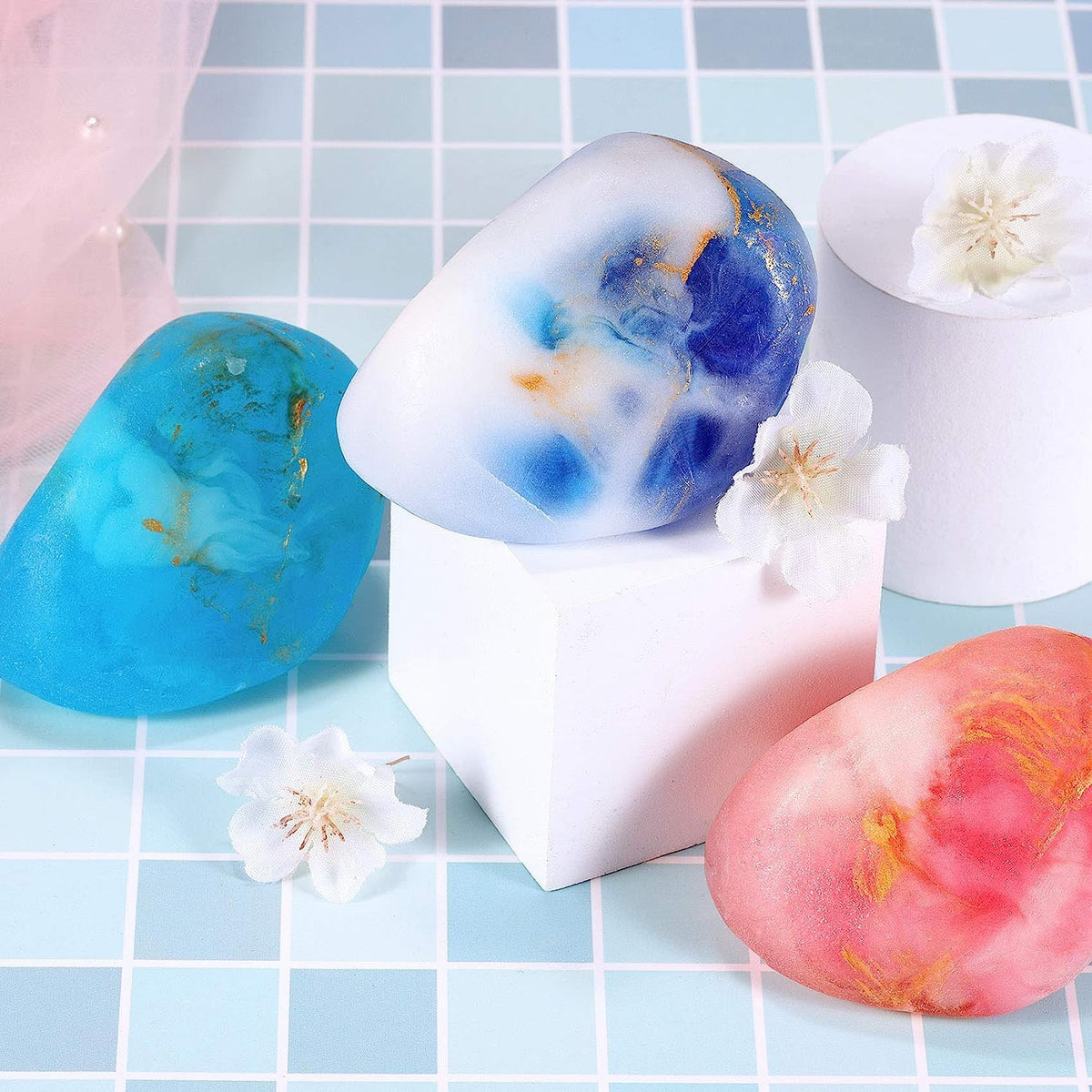 Bff Beauty Garden gemstone finish detail, emphasizing decorative look and tactile appeal