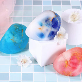 Bff Beauty Garden gemstone finish detail, emphasizing decorative look and tactile appeal