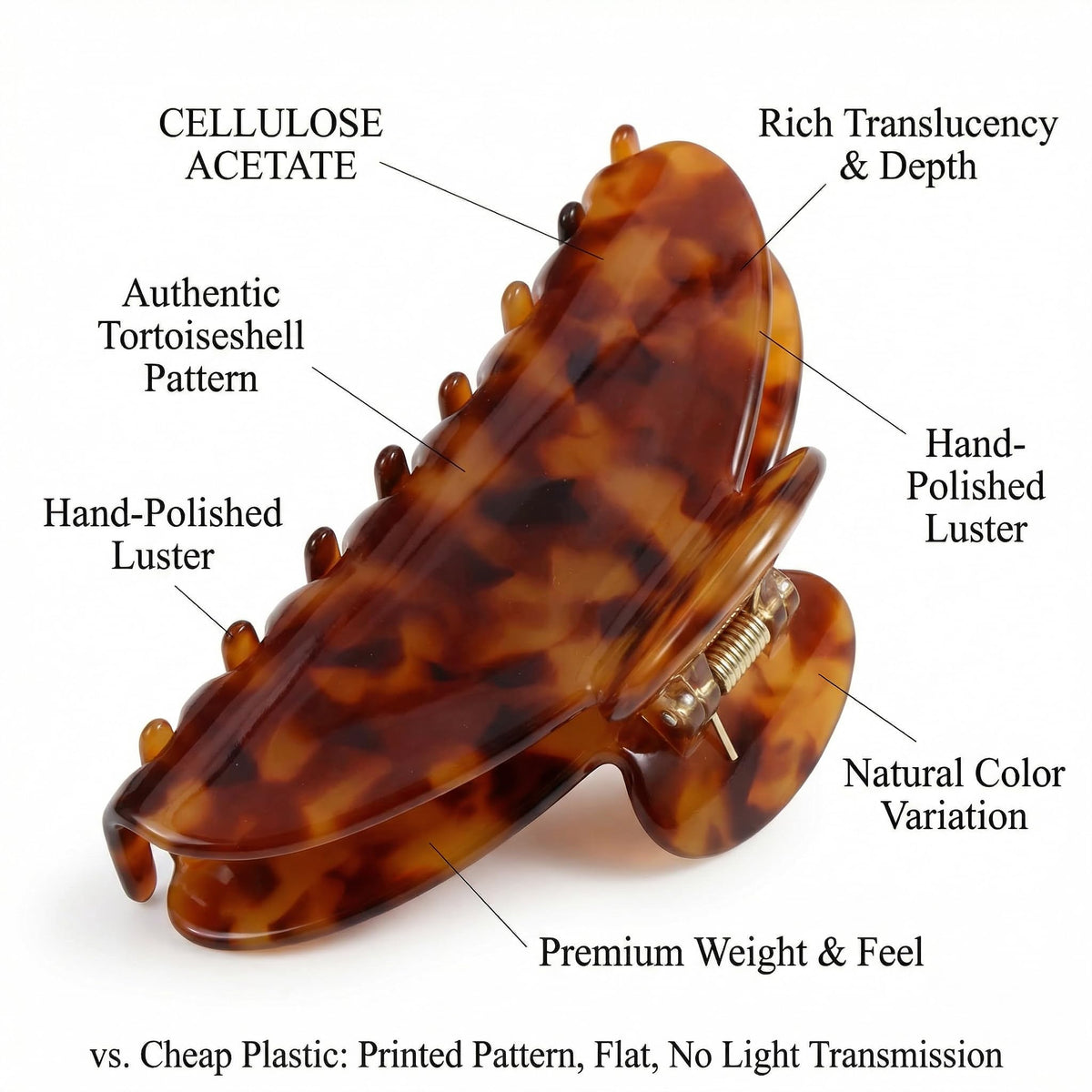 Bgffuy detailed shot of claw teeth showing precision grip for no-slip styles