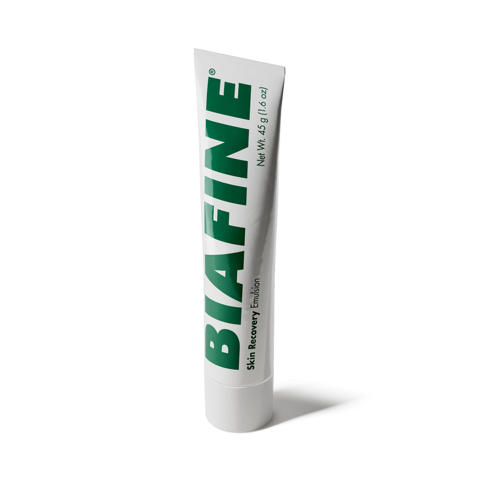 BIAFINE front packaging showing emulsion tube and calming design benefits hydration