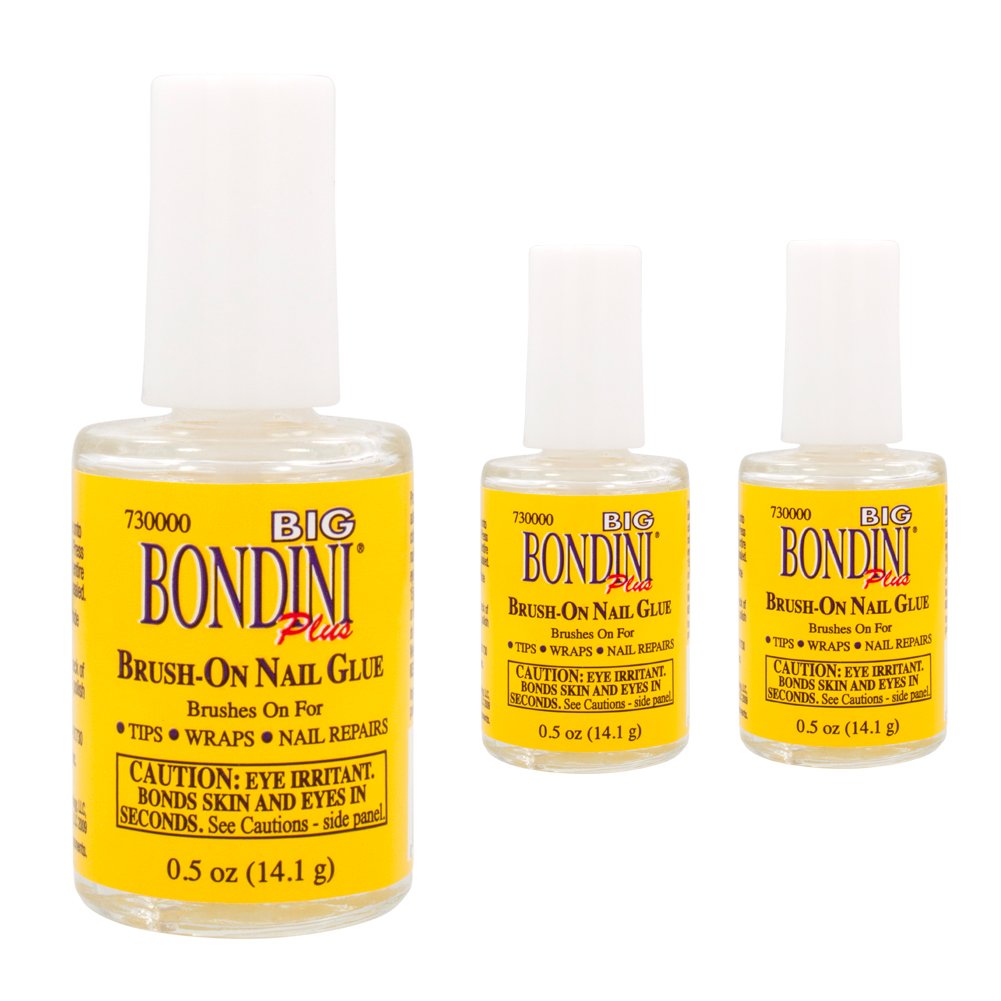Big Bondini front packaging showing three .5oz bottles and product label benefit