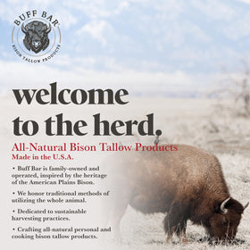 Big Crazy Buffalo lifestyle bathroom styling suggesting natural scent and everyday use benefit