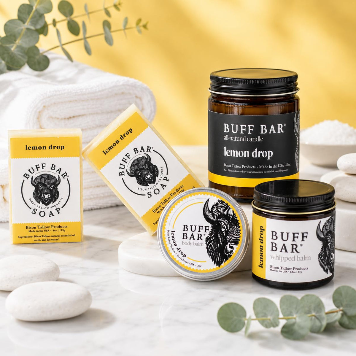 Big Crazy Buffalo soap used during shaving illustrating smooth glide and comfort