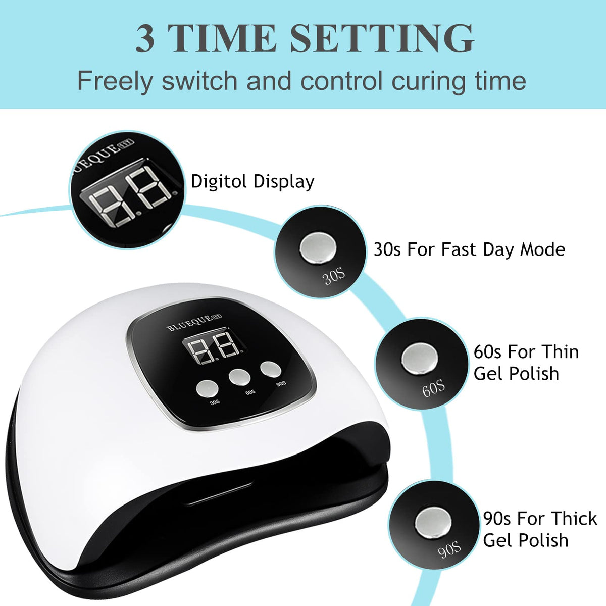 BIGBEAR detachable base detail illustrating easy cleaning and convenient storage benefit