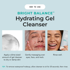 Bigger Than Beauty cleanser on bathroom counter in daily routine setting