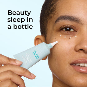 Bigger Than Beauty cream texture close-up showing lightweight silky finish