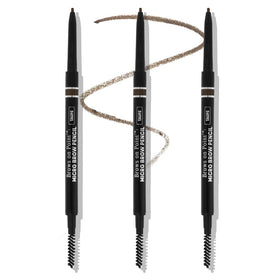 billion dollar brows front packaging showing sleek pencil and benefits
