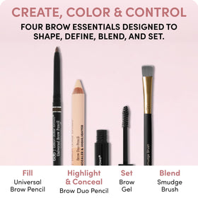 billion dollar brows duo highlighter-concealer pencil demonstrating dual function