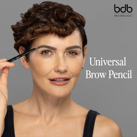 billion dollar brows retractable tip closeup demonstrating precise hair-like strokes for natural definition