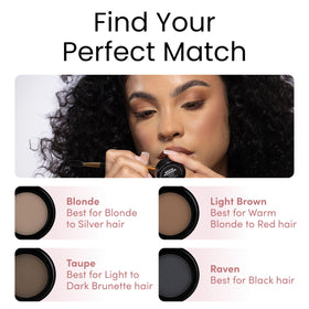 billion dollar brows lifestyle brow look on model showing soft, fluffy finish and real-wear appeal