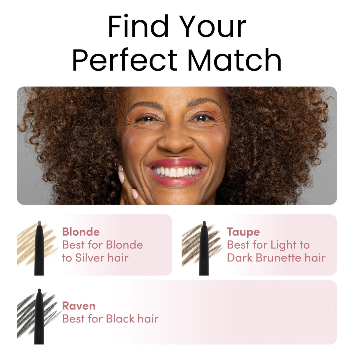 billion dollar brows travel pouch with pencil illustrating convenient on-the-go touch-ups