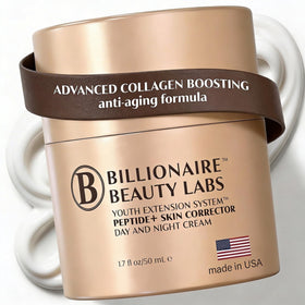 BILLIONAIRE BEAUTY LABS jar front showing clean packaging and benefits