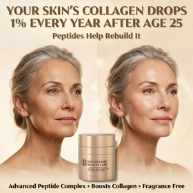 BILLIONAIRE BEAUTY LABS open jar texture highlighting lightweight cream