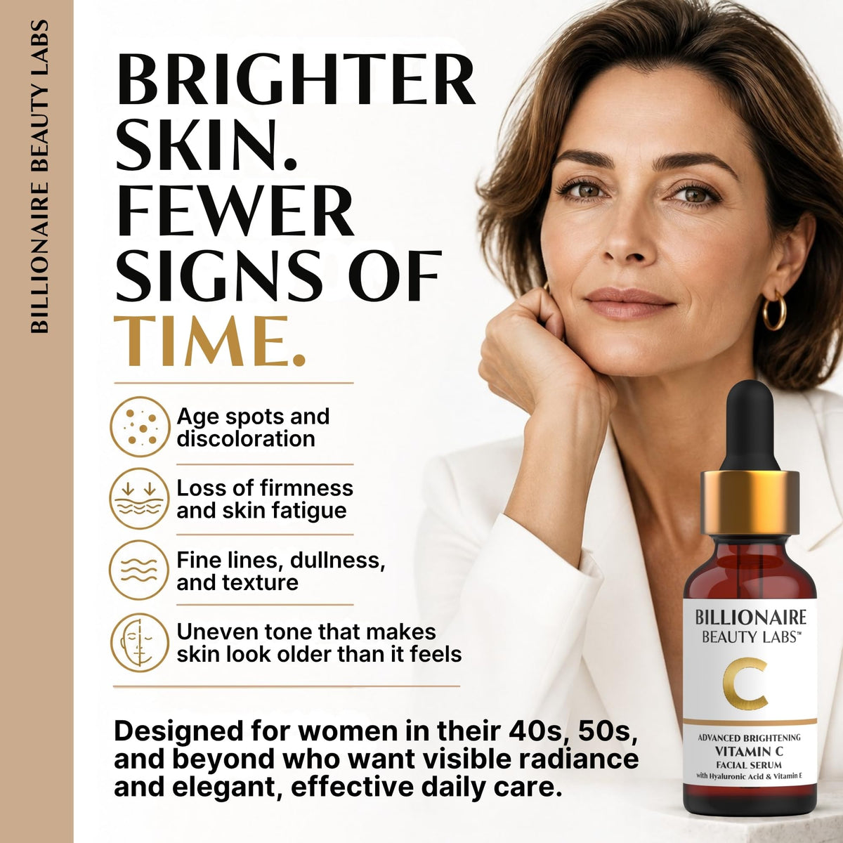 Billionaire Beauty Labs texture close-up of lightweight serum for fast absorption