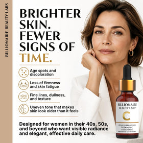 Billionaire Beauty Labs texture close-up of lightweight serum for fast absorption