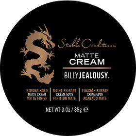 Billy Jealousy front packaging showing product and matte styling benefit