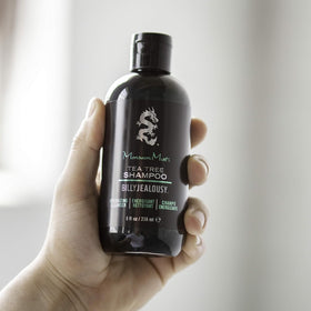 Billy Jealousy paired with Typhoon Tango conditioner to show recommended routine benefits