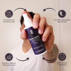 Billy Jealousy mist spraying fine particles for even texture