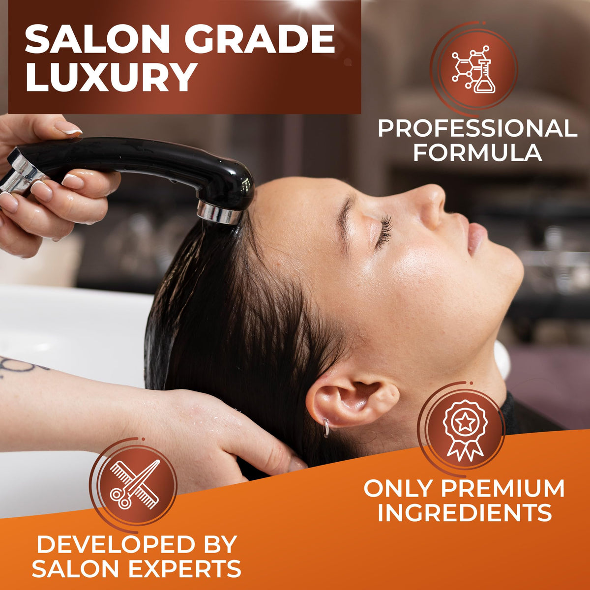 BINGO HAIR CARE label close-up showing ingredient transparency