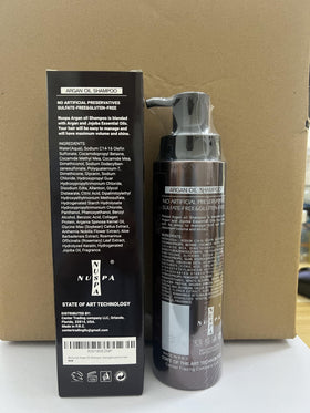 BINGO HAIR CARE shampoo bottle staged in bathroom for daily use