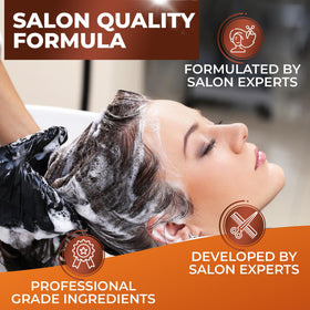 BINGO HAIR CARE close label detail showing sulfate-free ingredient list