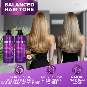 BINGO HAIR CARE shampoo pour texture highlighting creamy toning action and gentle cleanse