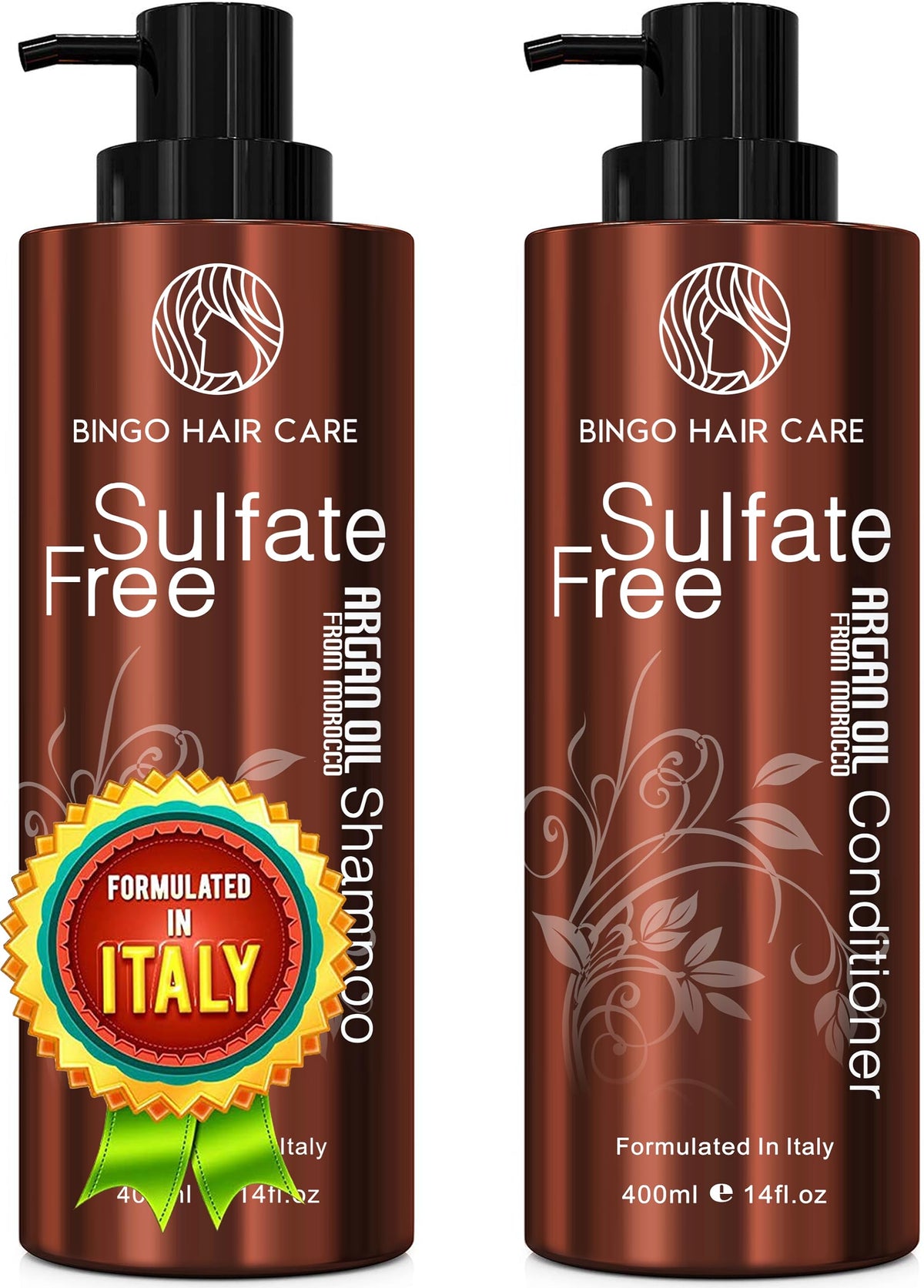 BINGO HAIR CARE front packaging showing set and benefits