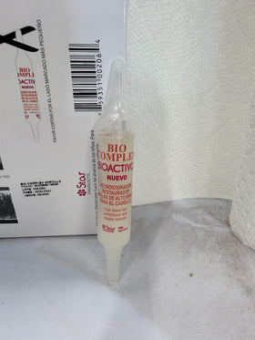 Bio Complex ampoule close-up texture highlighting concentrated formula benefit