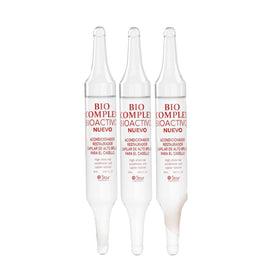 Bio Complex front packaging showing three ampoules and glossy finish benefit