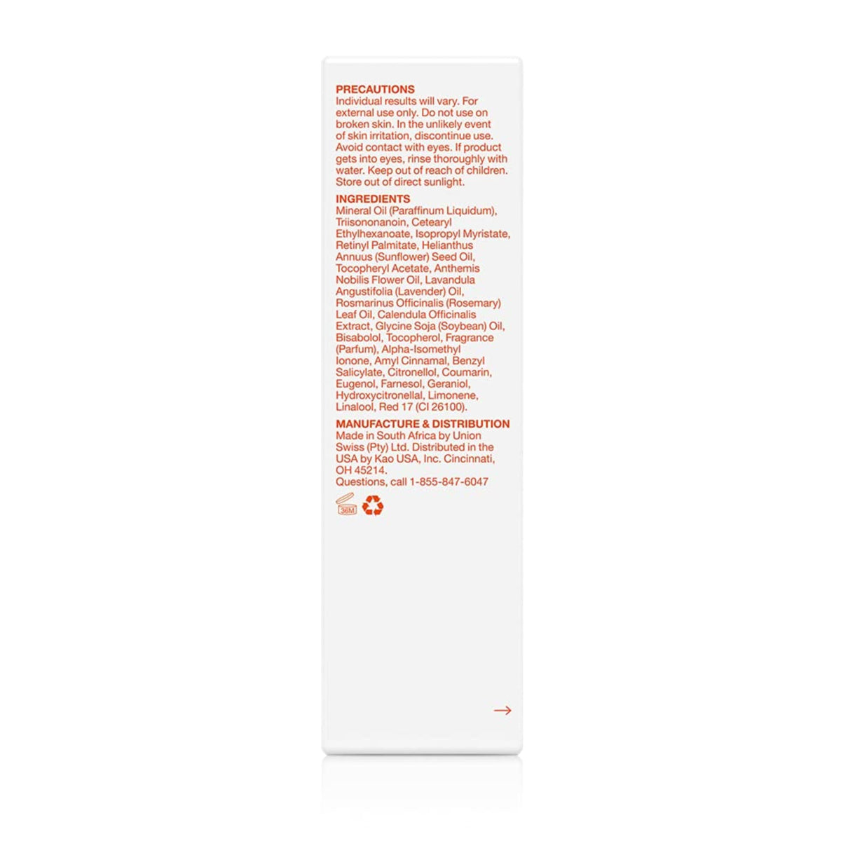 Bio-Oil bottle on bathroom shelf lifestyle shot suggesting daily routine convenience