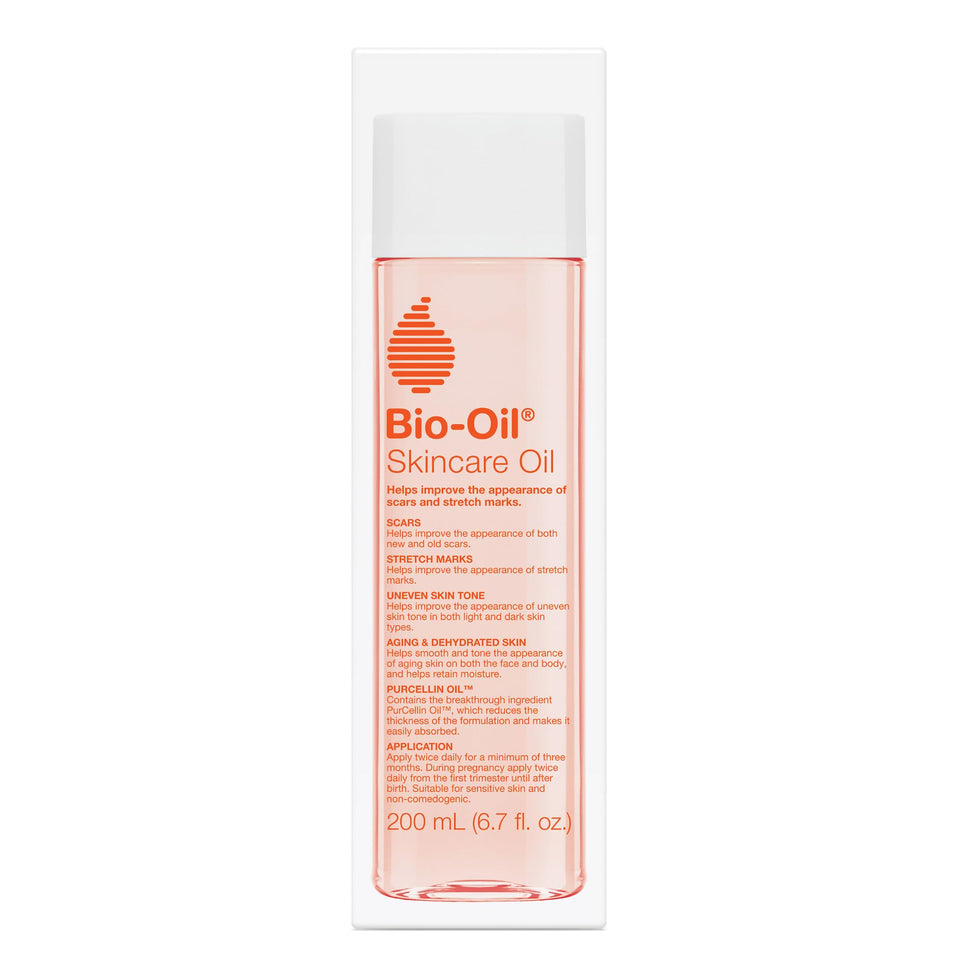 Bio-Oil front bottle 6.7 oz showing full packaging and benefits