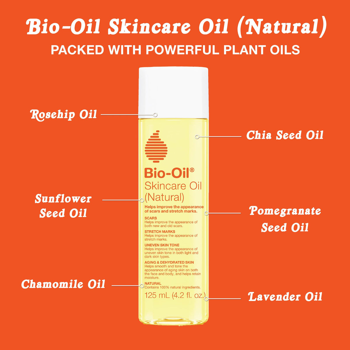 Bio-Oil hair tip treatment demo showing improved dry-end softness